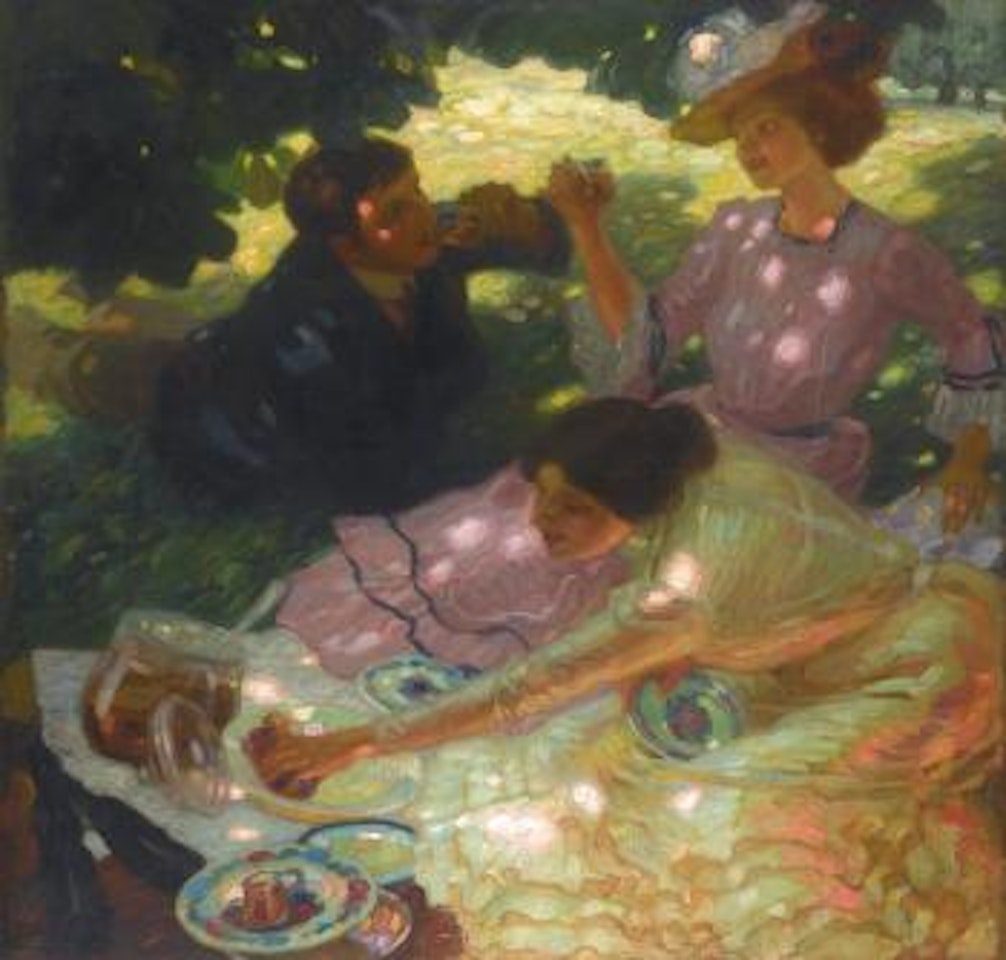 The Picnic by Leo Putz