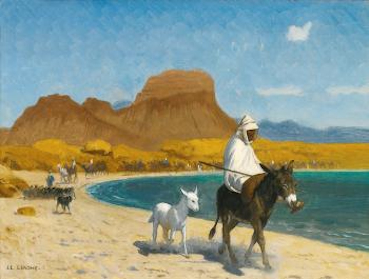 Golfe D'akaba by Jean Léon Gérome