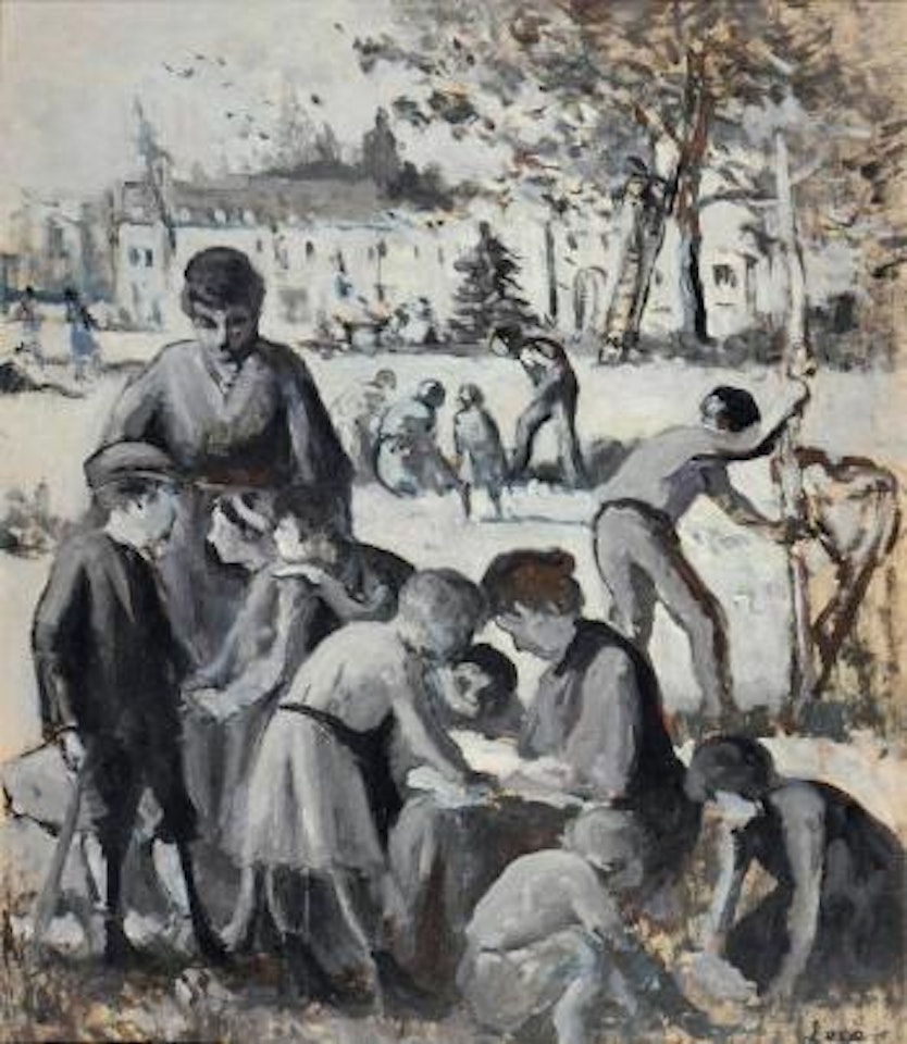 Le jardin by Maximilien Luce
