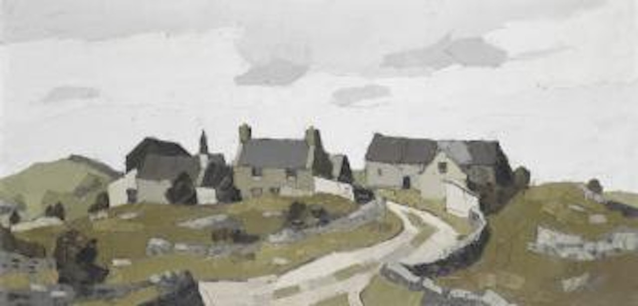 Farm Near Llangefni by Kyffin Williams
