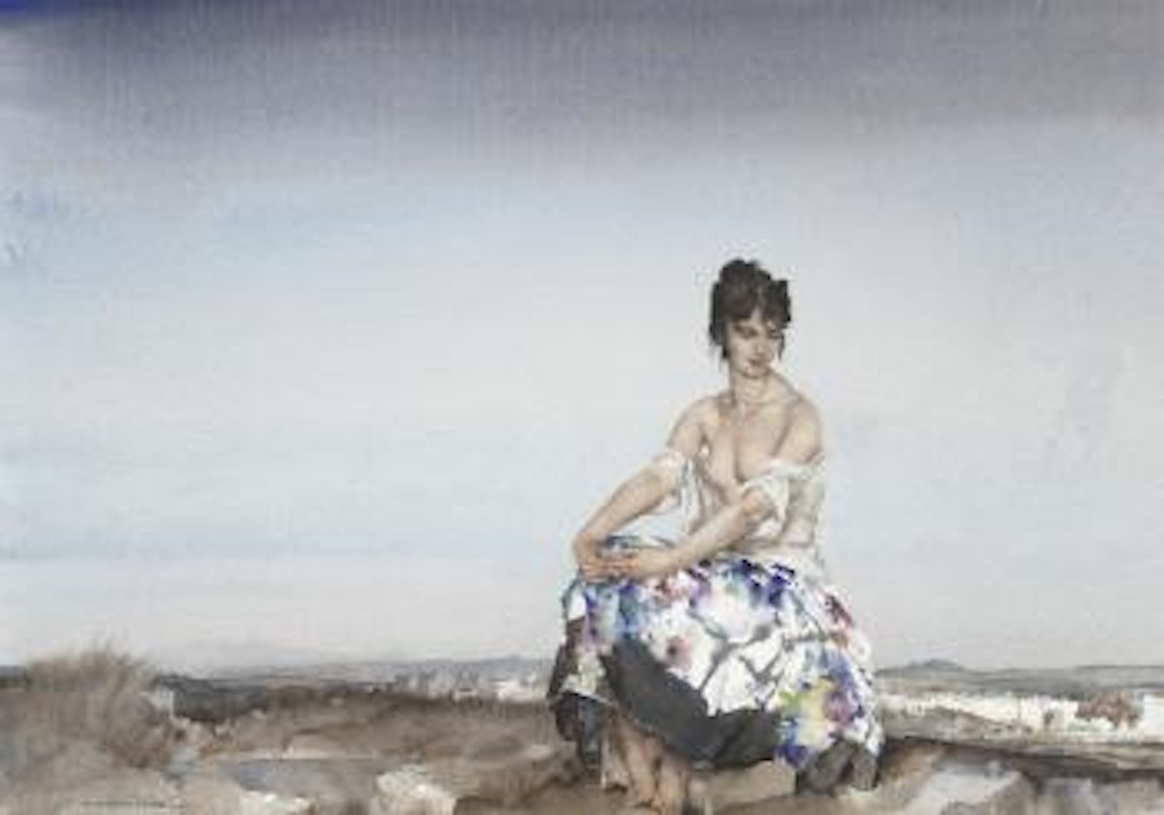 Mademoiselle Sophie by William Russell Flint