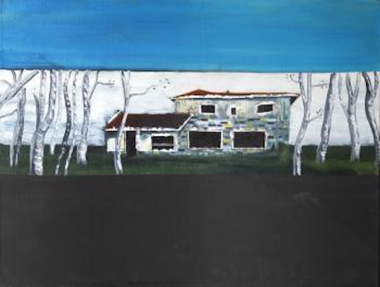 Road House by Peter Doig
