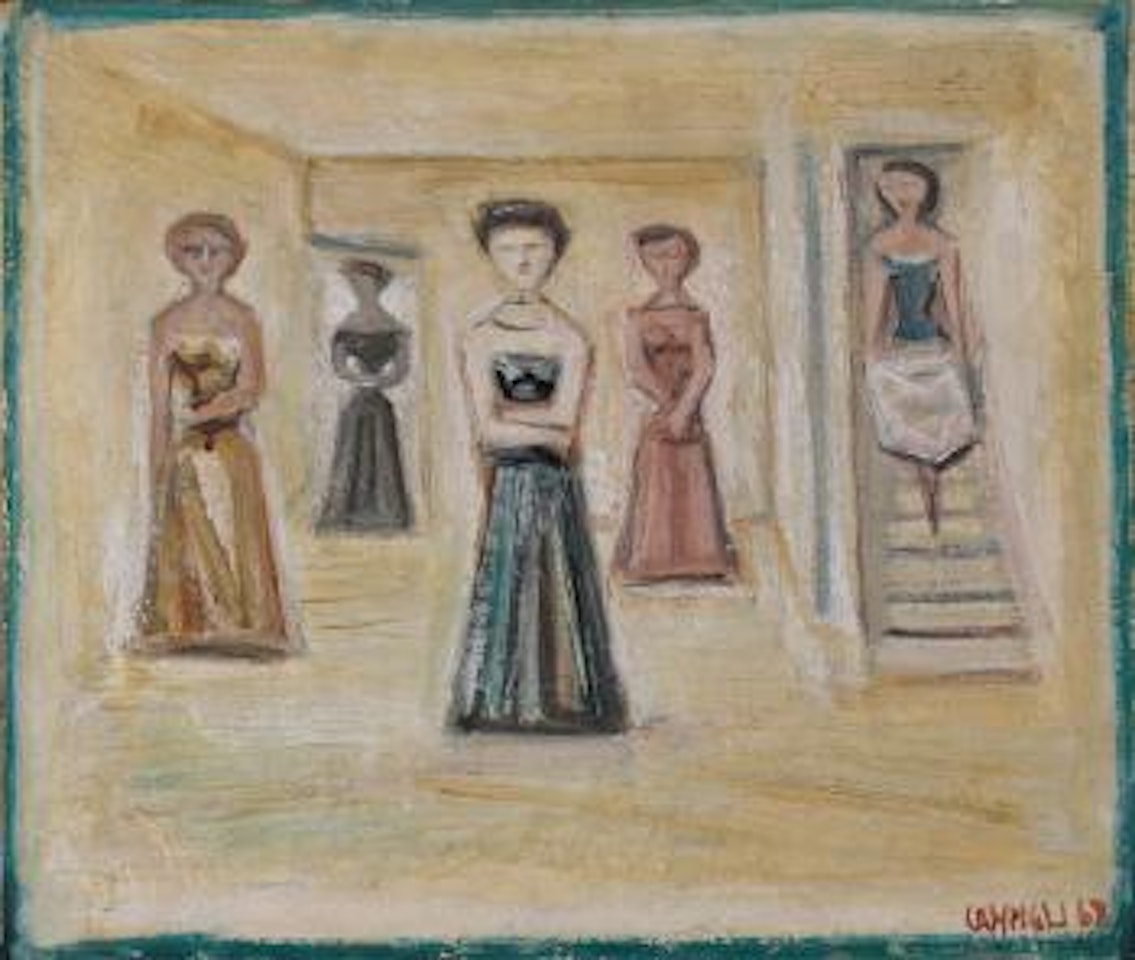 Cinque figure by Massimo Campigli