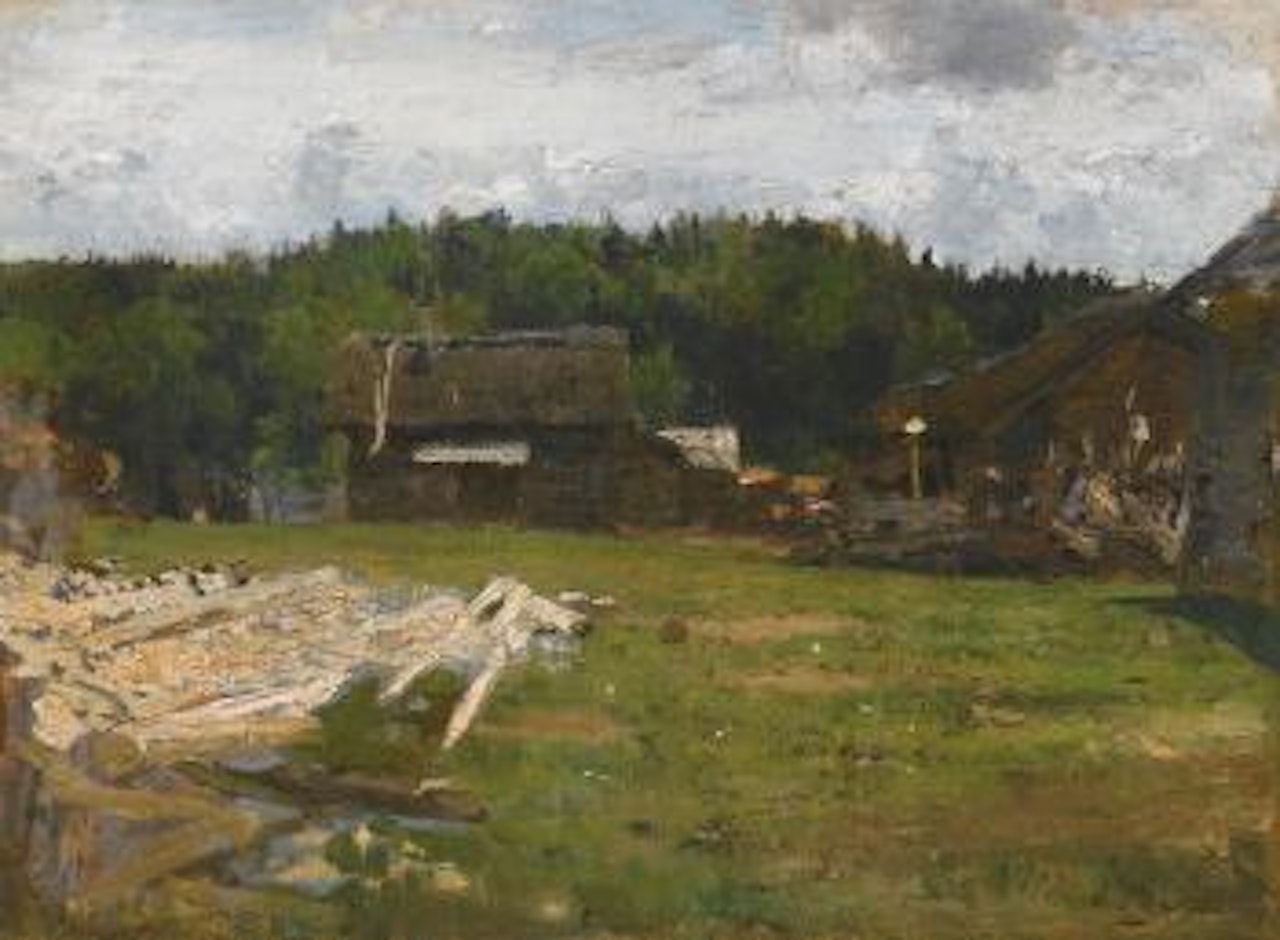 Forest Clearing Near Chuguev, Ukraine by Ilya Yefimovich Repin