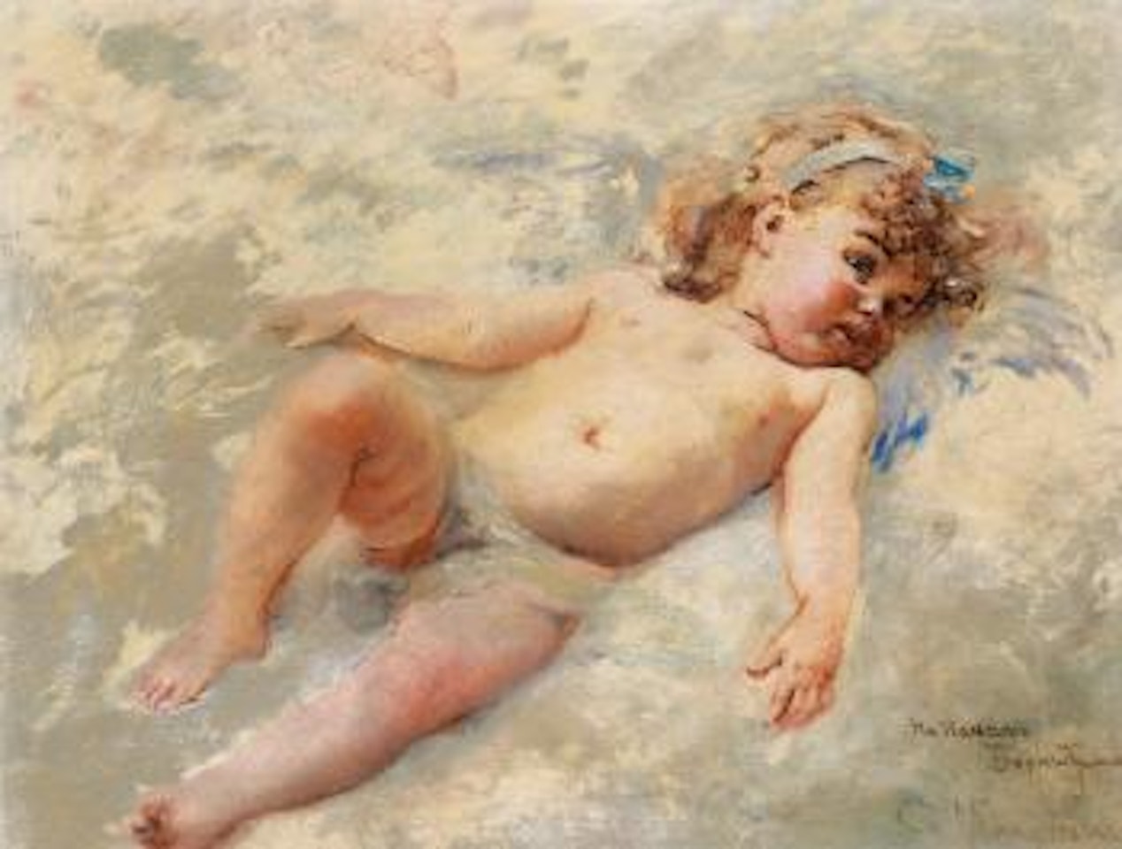 Cherub by Konstantin Makovsky