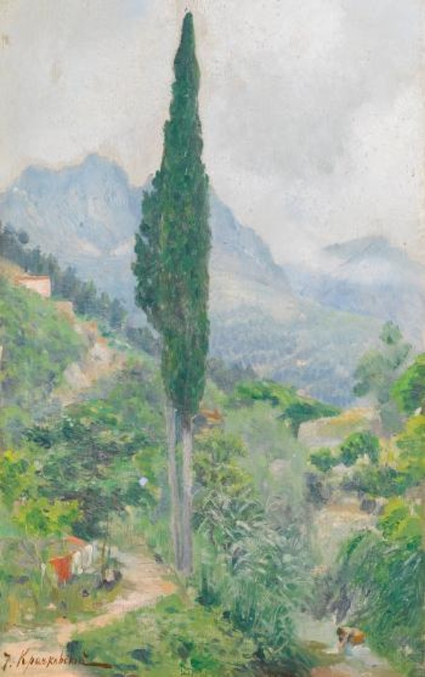Crimean Landscape by Jossif Kratschowski