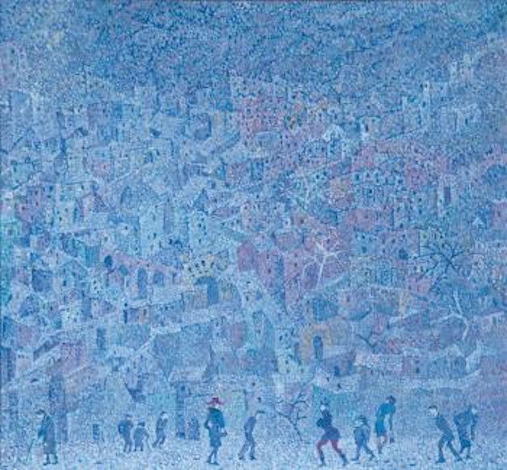 The Winter Thaw by Boris Petrovich Sveshnikov