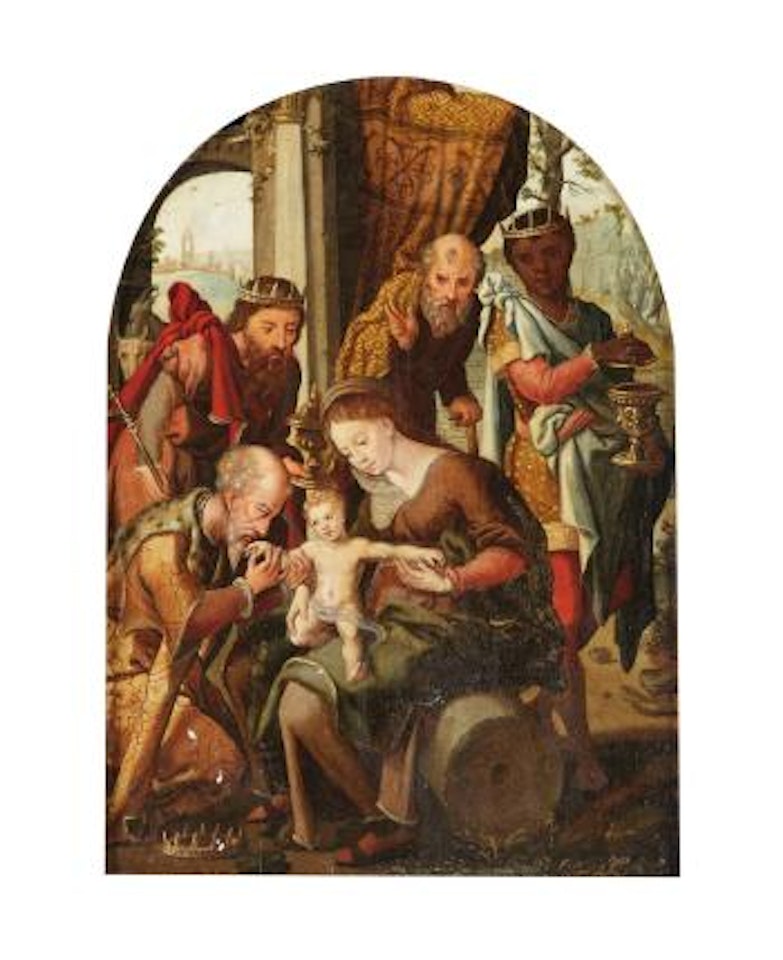 The Adoration of the Magi by Attributed to Pieter Coecke van Aelst I