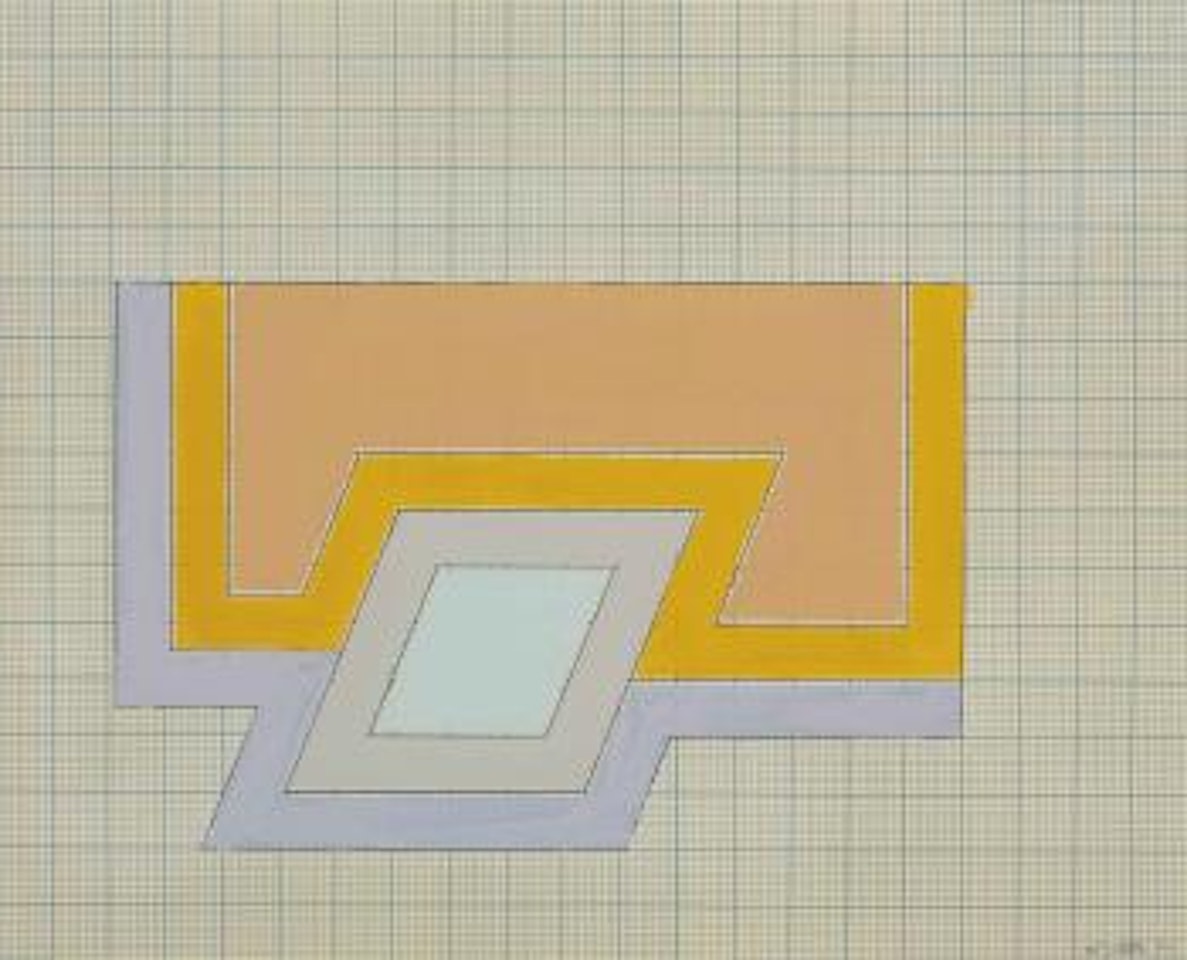 Untitled (Study for Conway) by Frank Stella