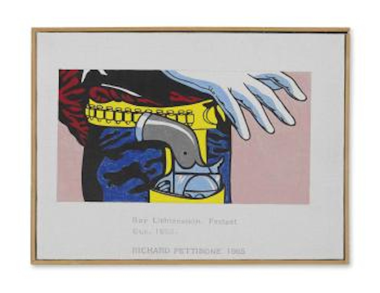 Roy Lichtenstein Fastest Gun 1963 by Richard Pettibone