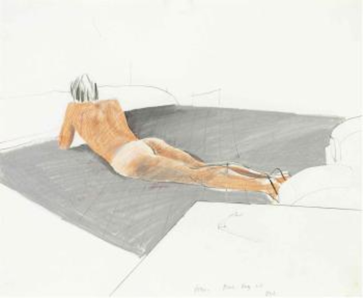 Peter Rome by David Hockney