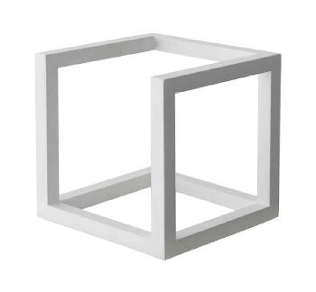 Incomplete Open Cube 10/4 by Sol LeWitt
