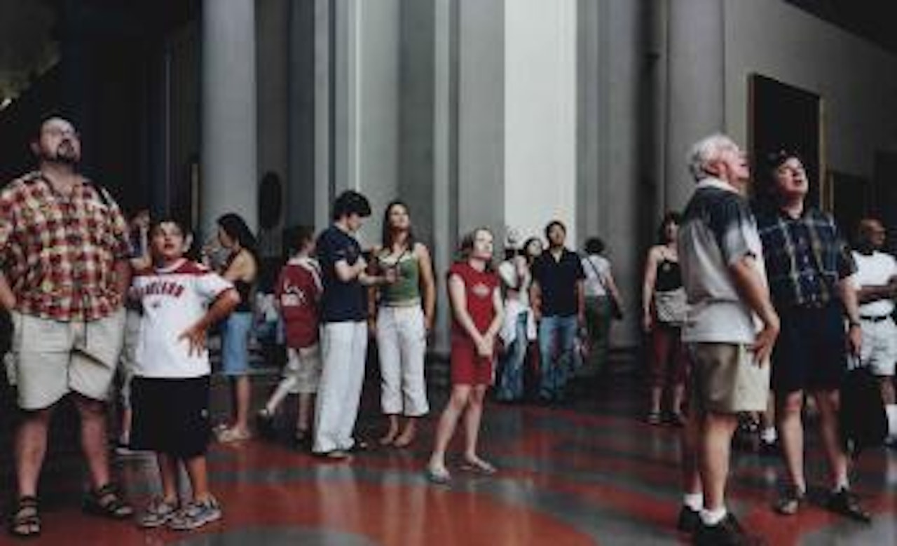 Audience I (Galleria Dell'Accademia) Florenz by Thomas Struth