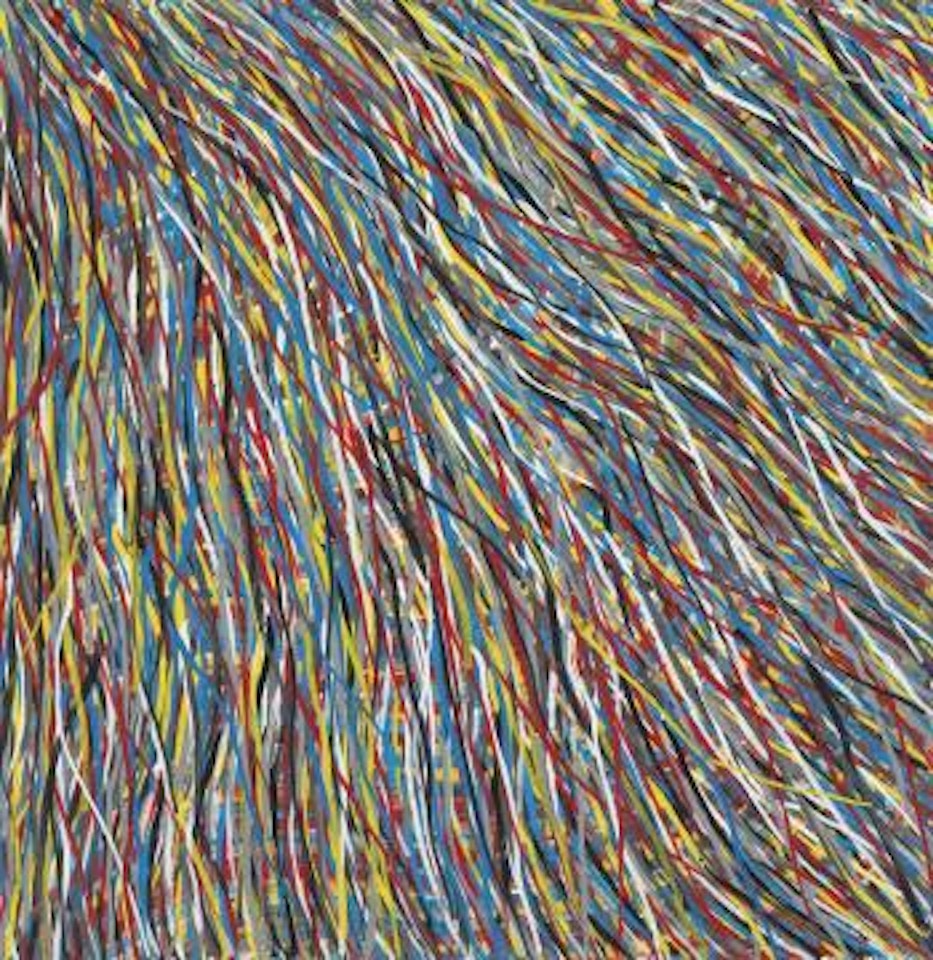 Wavy Brushstrokes by Sol LeWitt