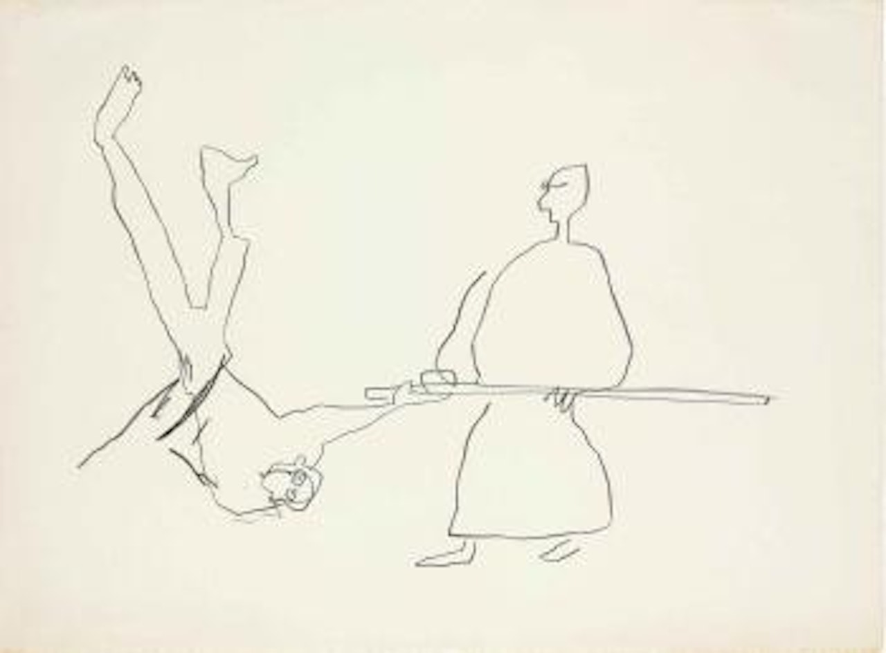 Untitled (Karate II) by Jean-Michel Basquiat