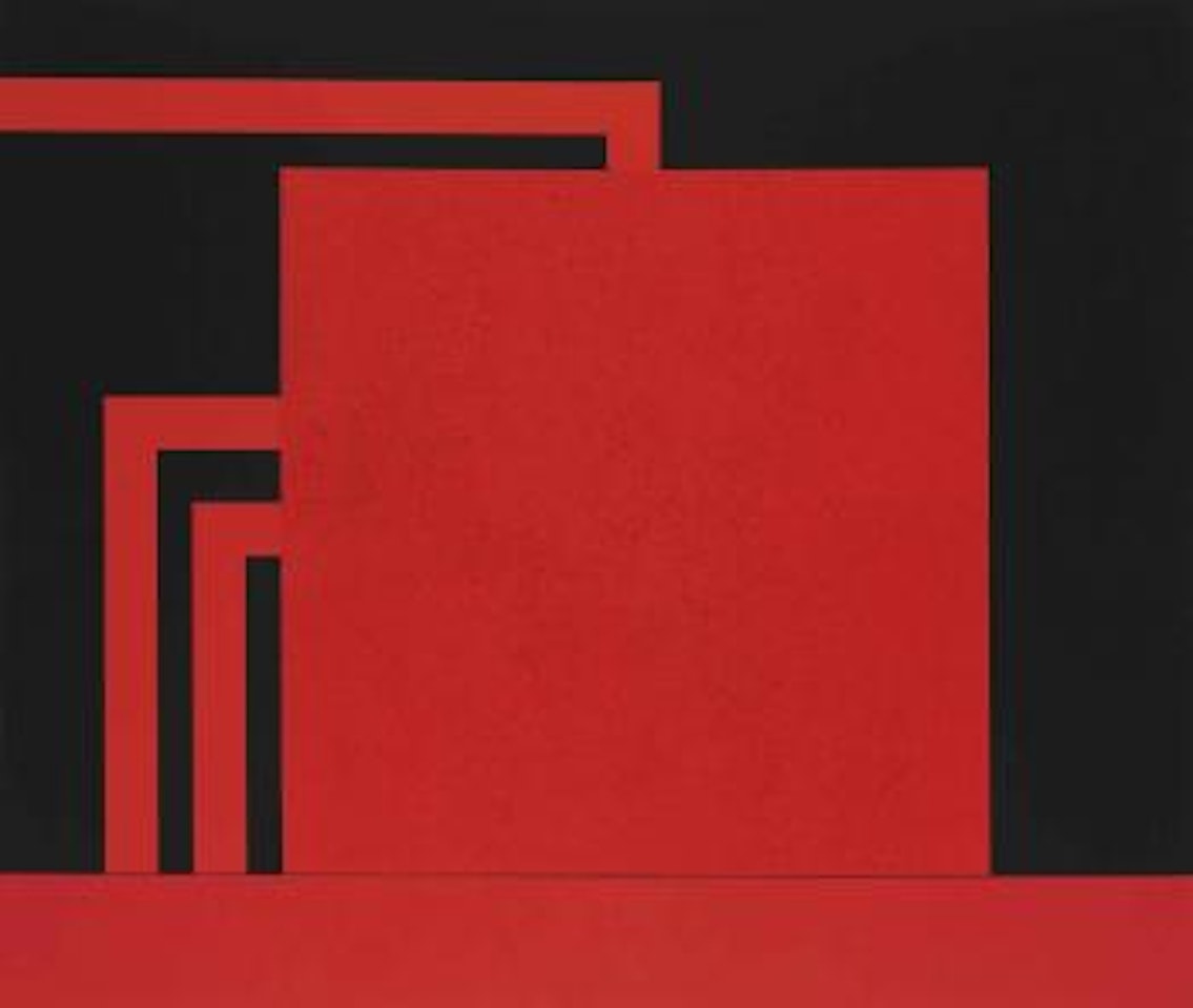 Red Cell by Peter Halley
