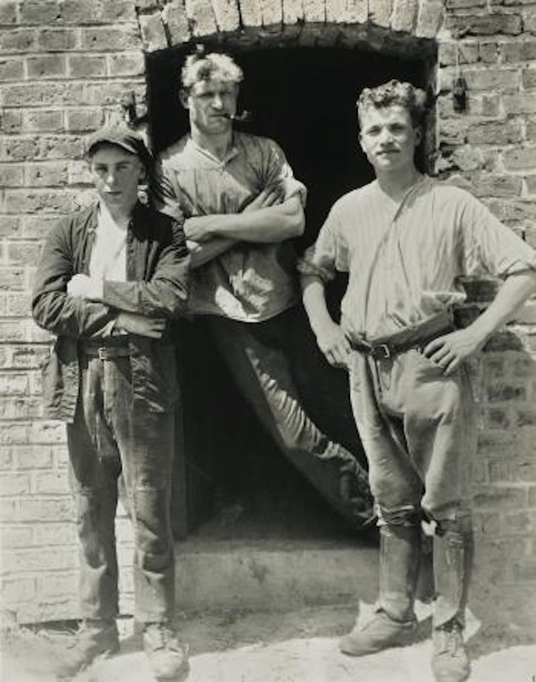 Bauernknechte by August Sander