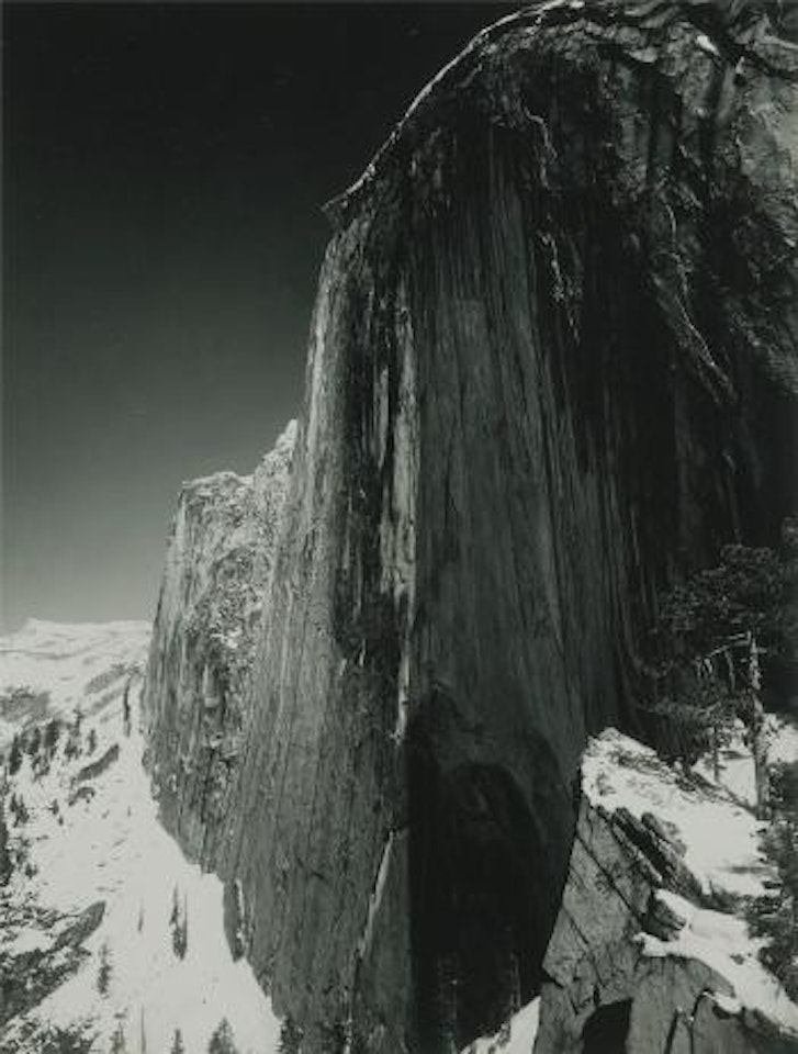 Monolith, The Face Of Half Dome, Yosemite National Park, California by Ansel Adams