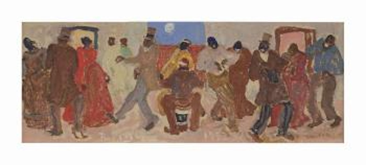 Candombe by Pedro Figari