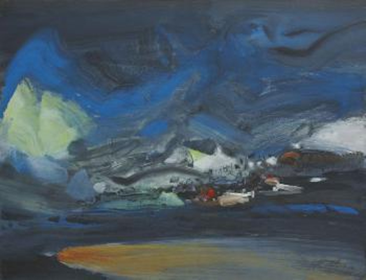 Untitled by Chu Teh-Chun