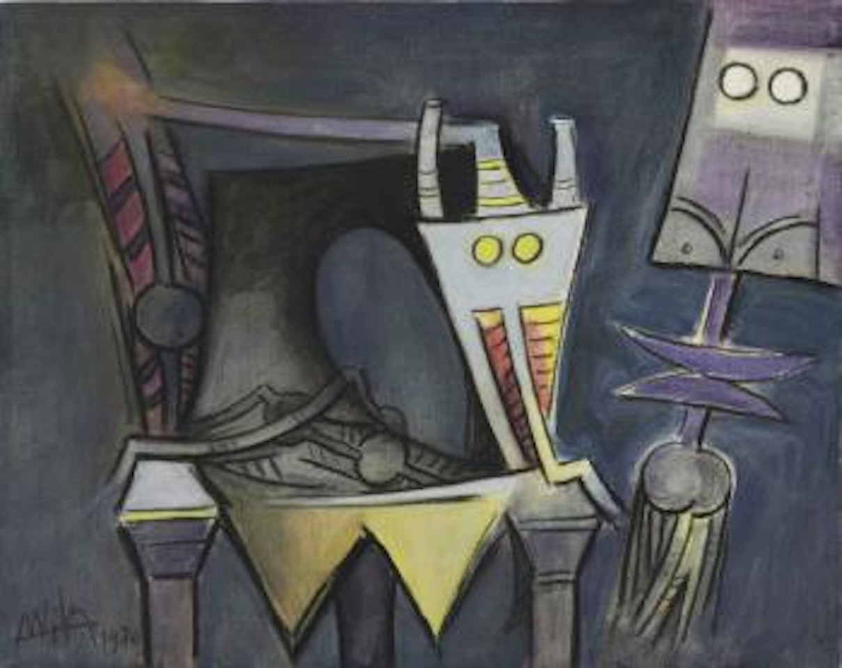 Untitled (Totem) by Wifredo Lam