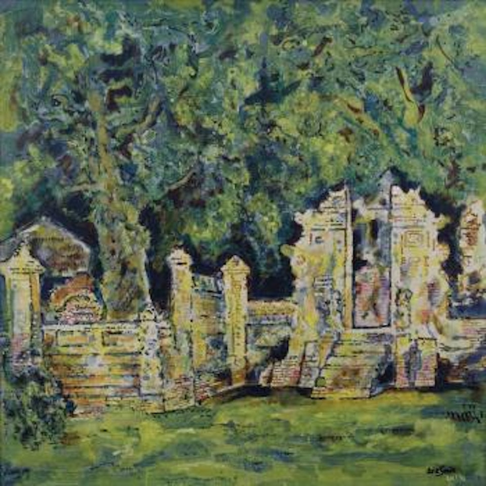 Pura dan Pohon (Temple Gate) by Arie Smit