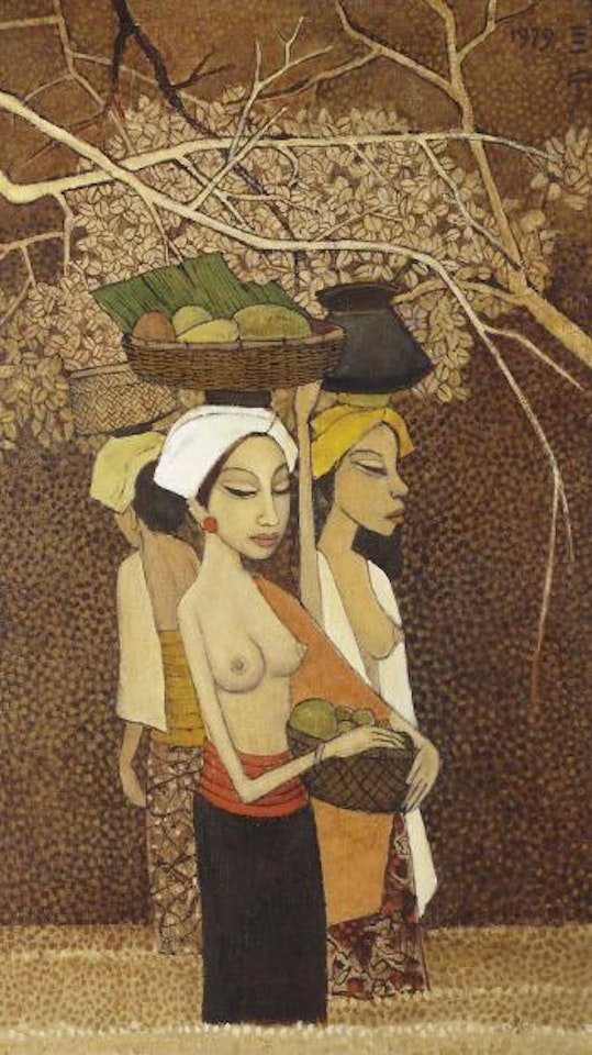 Going to Market by Cheong Soo Pieng