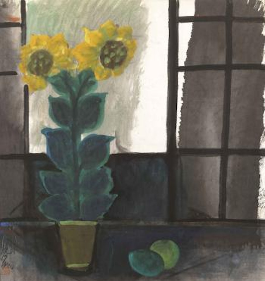 Sunflowers by Lin Fengmian