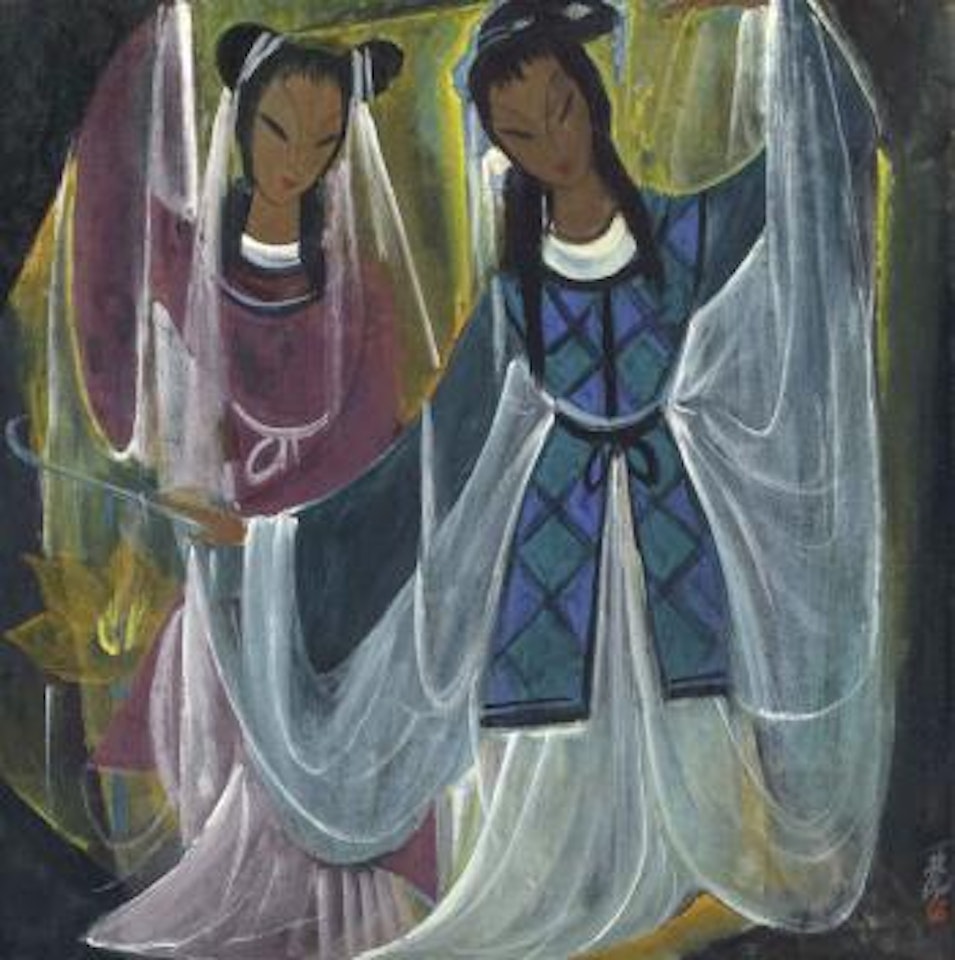 Opera Series: Lotus Lantern by Lin Fengmian