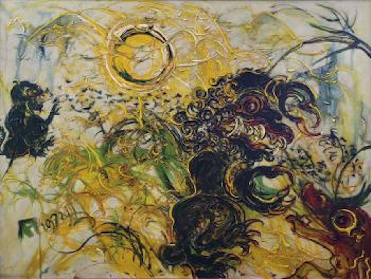 Balinese Scarecrows by Affandi