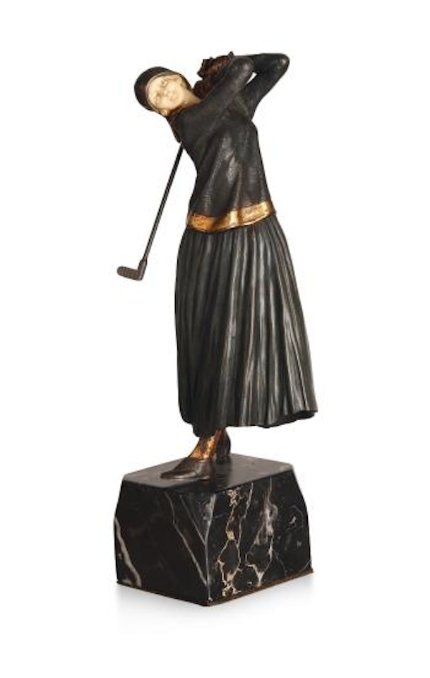 The Golfer by Demetre Chiparus