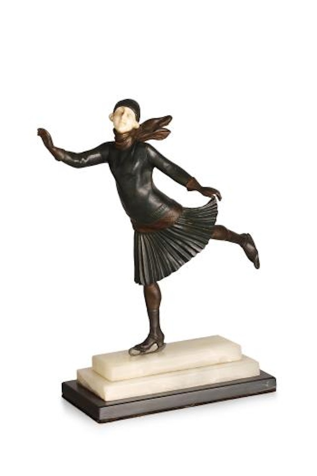 The Skater by Demetre Chiparus