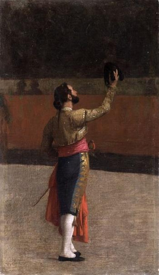 Un matador saluant by Jean Léon Gérome