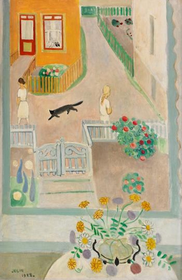 Katt i Fiskebäckskil by Einar Jolin