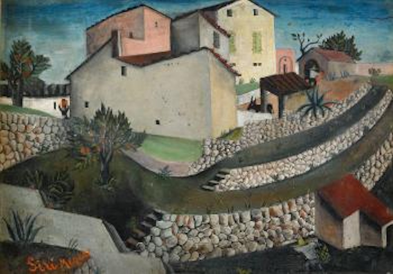 Mallorcinskt landskap by Siri Meyer