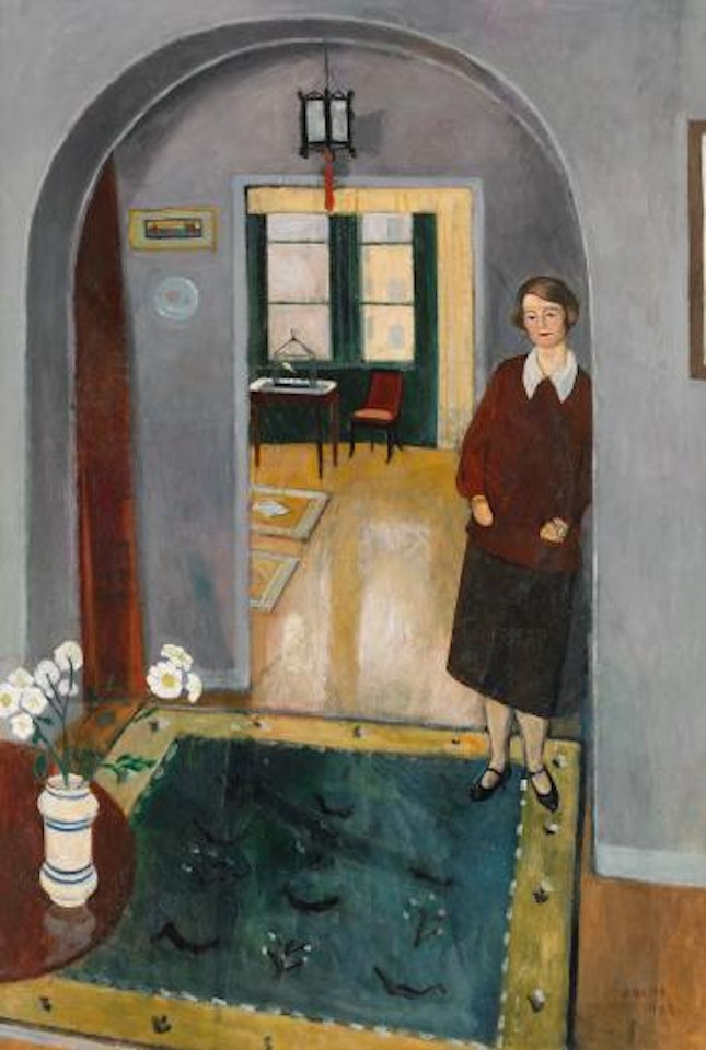 I dörröppningen by Einar Jolin