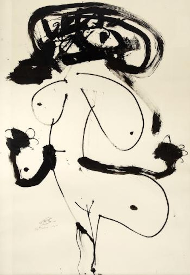 Dama by Antonio Saura