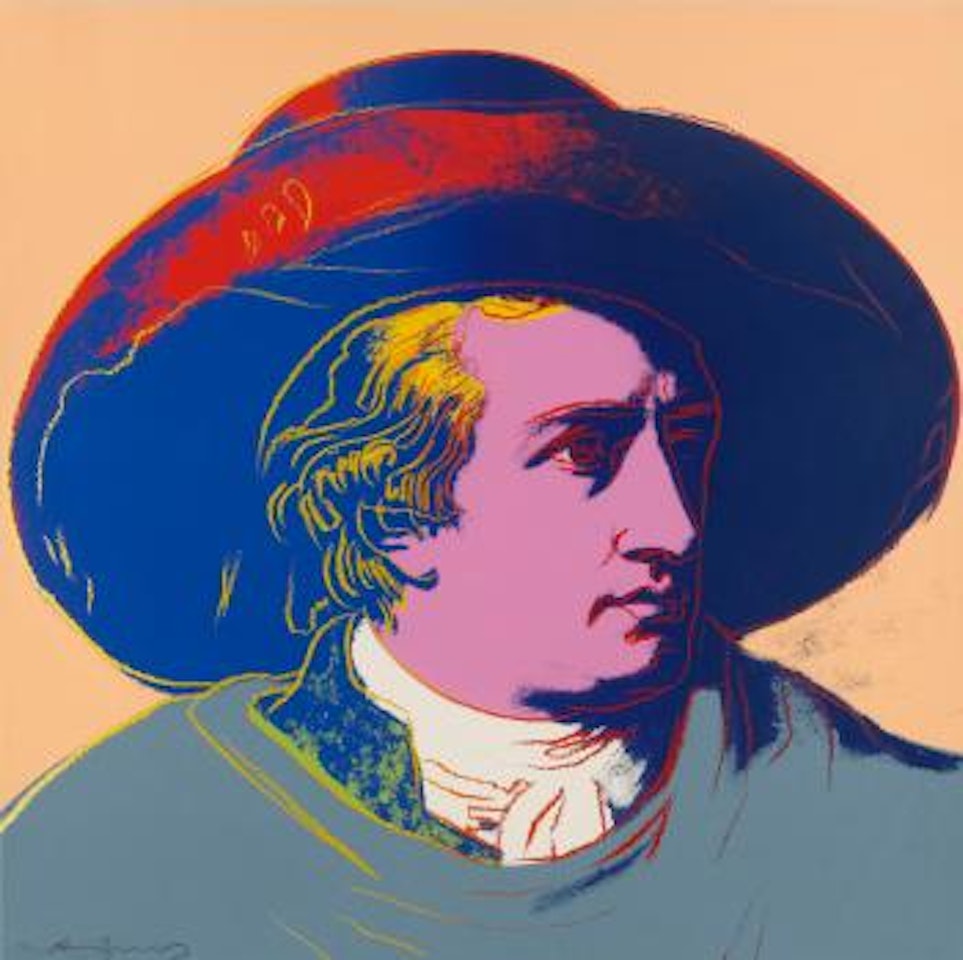 Goethe by Andy Warhol