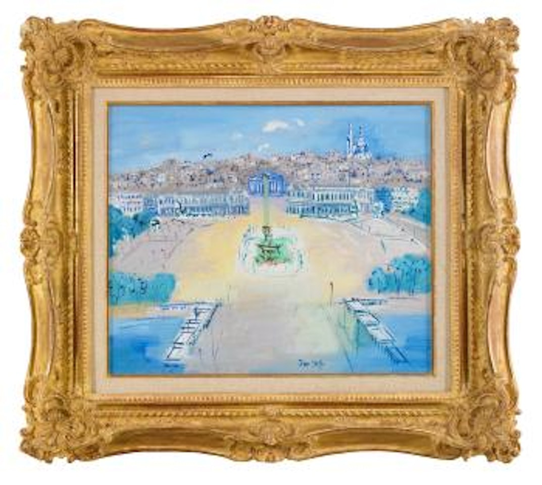 Place de la Concorde - Paris by Jean Dufy