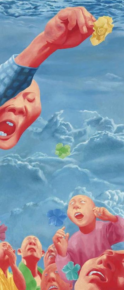 2001.7.25 by Fang Lijun