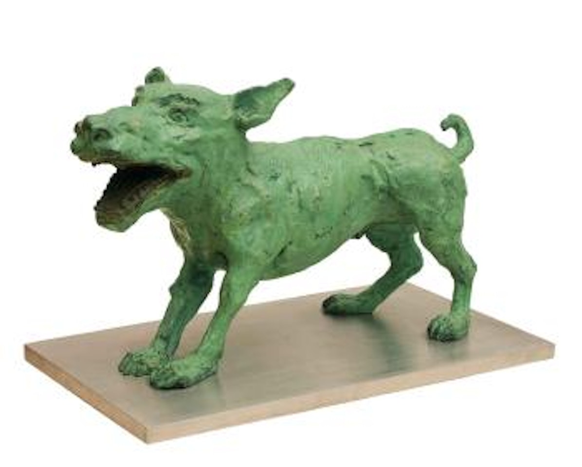 Green Dog Series by Zhou Chunya