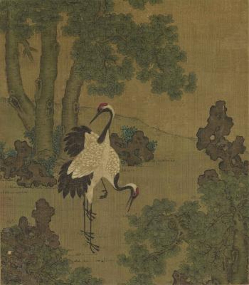Cranes by Chinese School