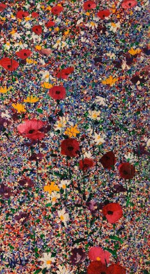 Wild flower meadow by Kenneth Webb