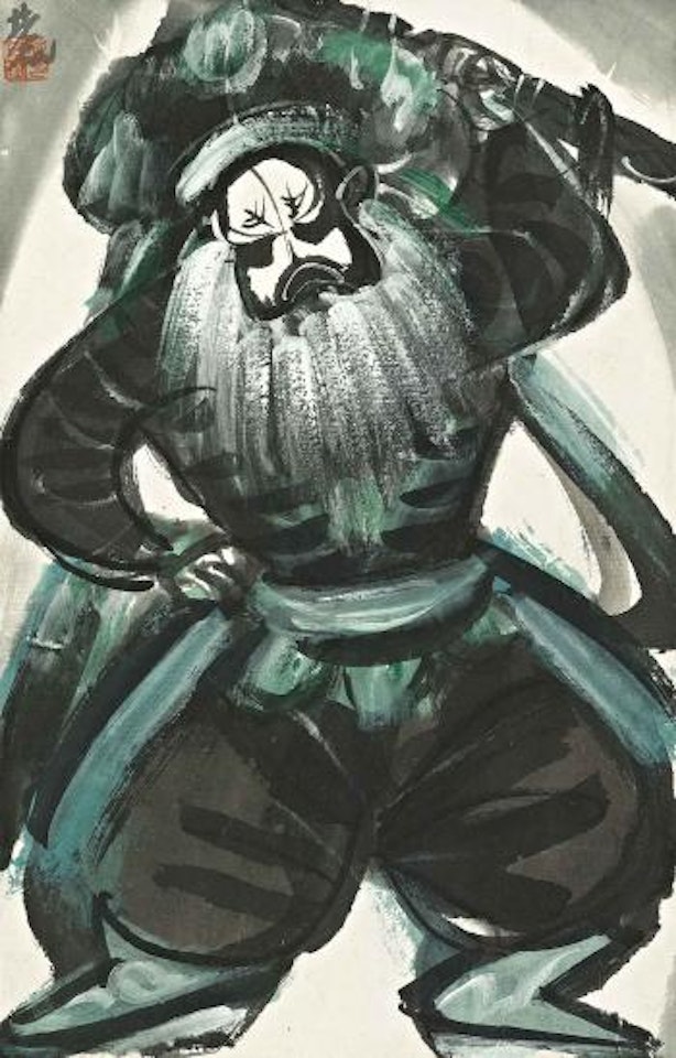 Opera Figure by Lin Fengmian
