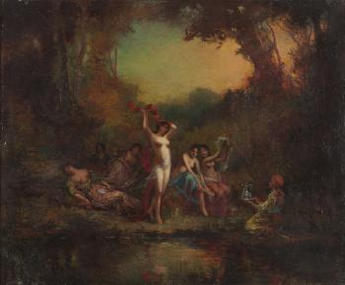 1001 Nights by Adolphe Monticelli