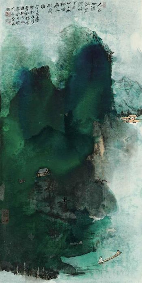 Looking for Paradise by Zhang Daqian