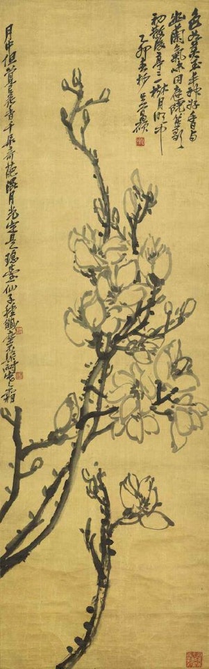 Magnolia by Wu Changshuo