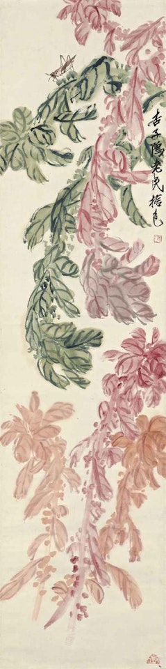 Amaranth and Cricket by Qi Baishi