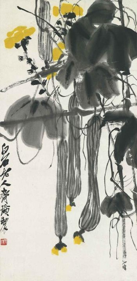 Luffa by Qi Baishi