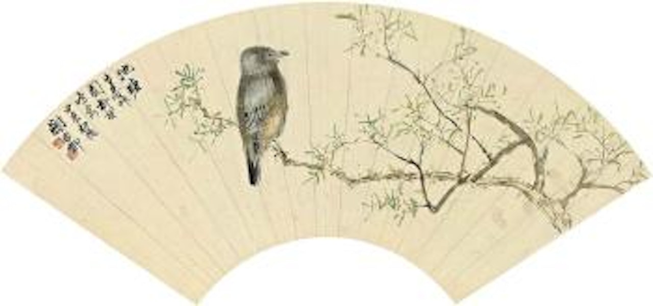 Willow and Bird by Xie Zhiliu